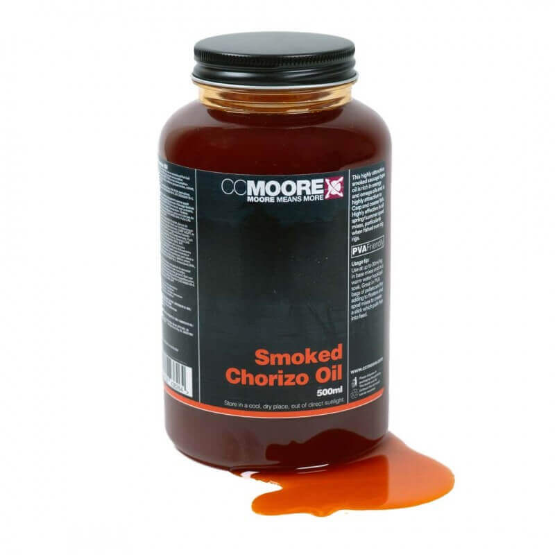 Aceite Ccmoore Chorizo 500 ml - Tienda Carpfishing