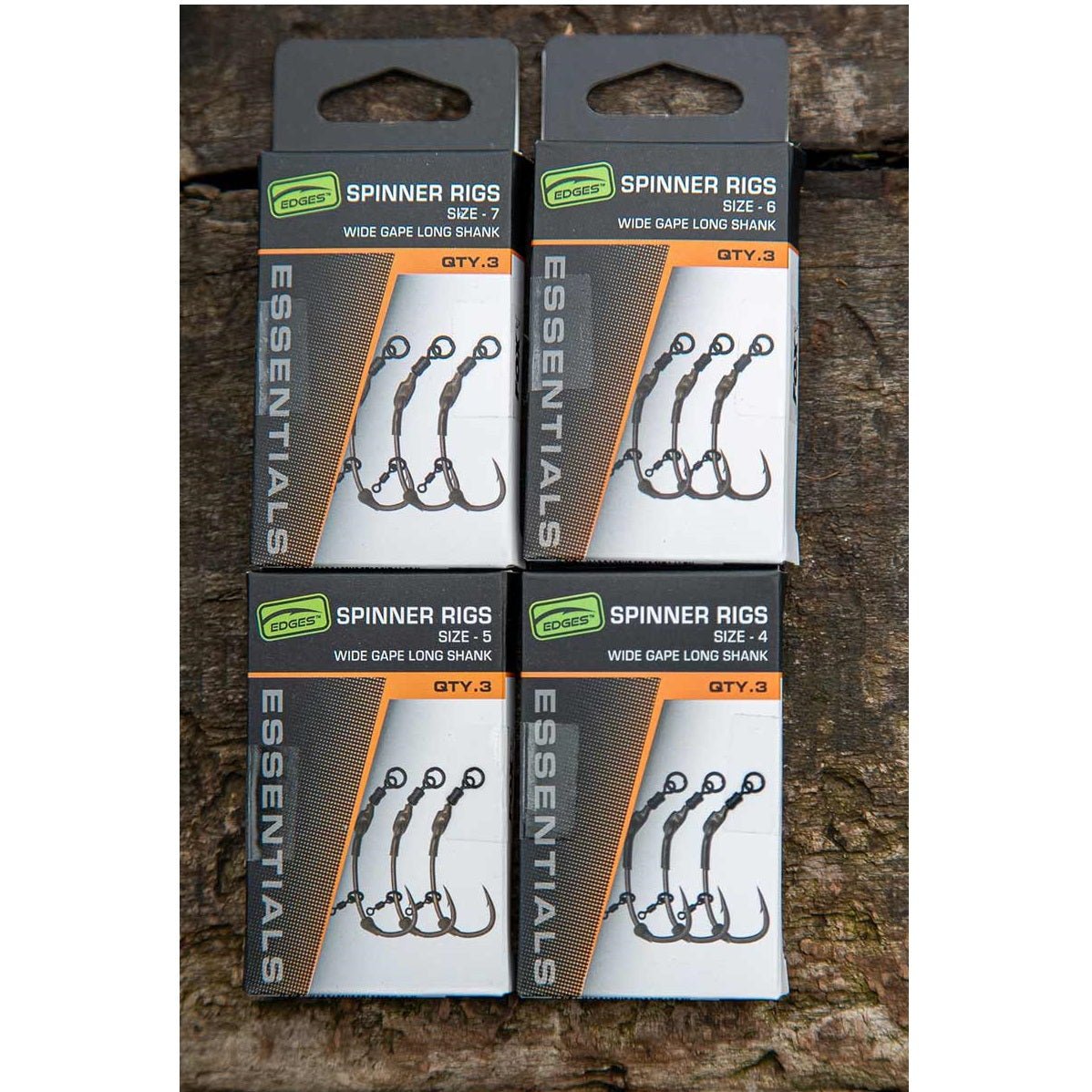 Anzuelos montados Fox Edges Spinner Rig - Tienda Carpfishing