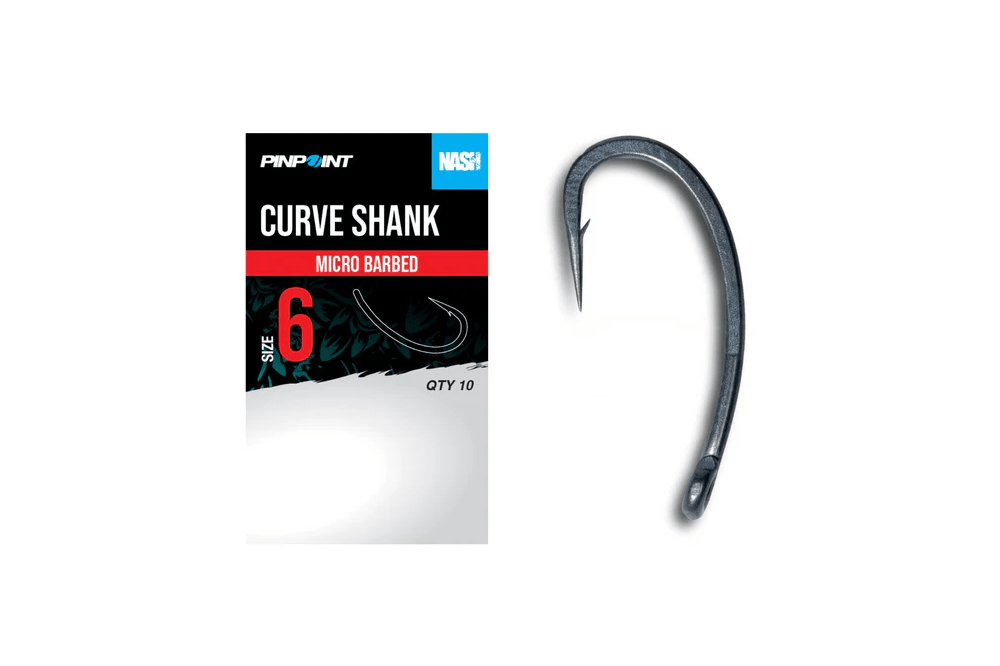 Anzuelos Nash Curve Shank - Tienda Carpfishing