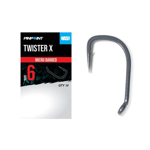 Anzuelos Nash Twister X - Tienda Carpfishing