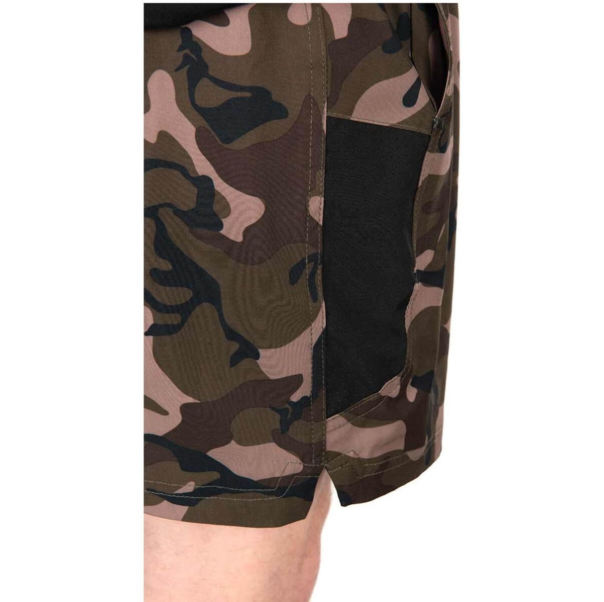 Bañador Fox Swim LW Negro/Camo - Tienda Carpfishing