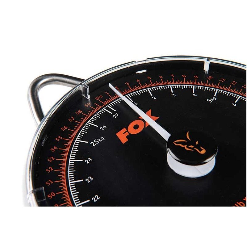 Báscula Analógica Fox Dial 27 Kg - Tienda Carpfishing