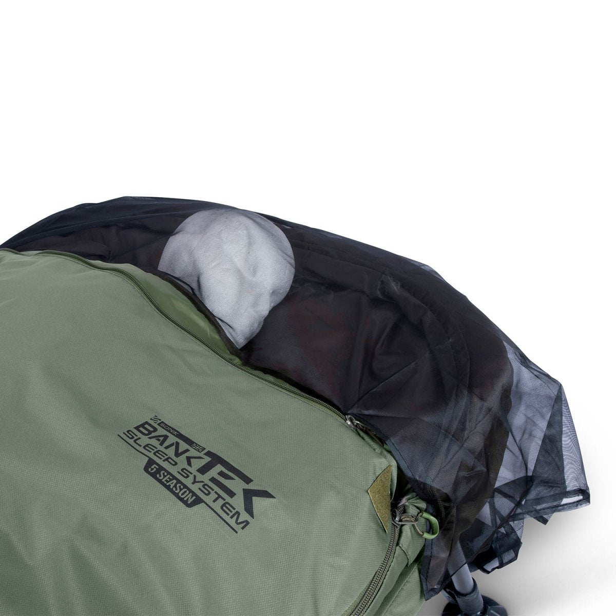 Bed chair con saco de dormir Sonik Bank - Tek 5 estaciones - Tienda Carpfishing