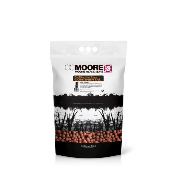 Boilies Ccmoore Pro - Stim Liver Continental 21 mm 5 Kg - Tienda Carpfishing