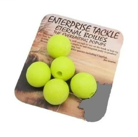 Boilies Pop Ups Enterprise Eternal Amarillo Fluoro 15 mm - Tienda Carpfishing