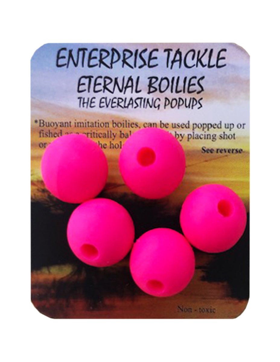 Boilies Pop Ups Enterprise Eternal rosa fluor 15 mm - Tienda Carpfishing