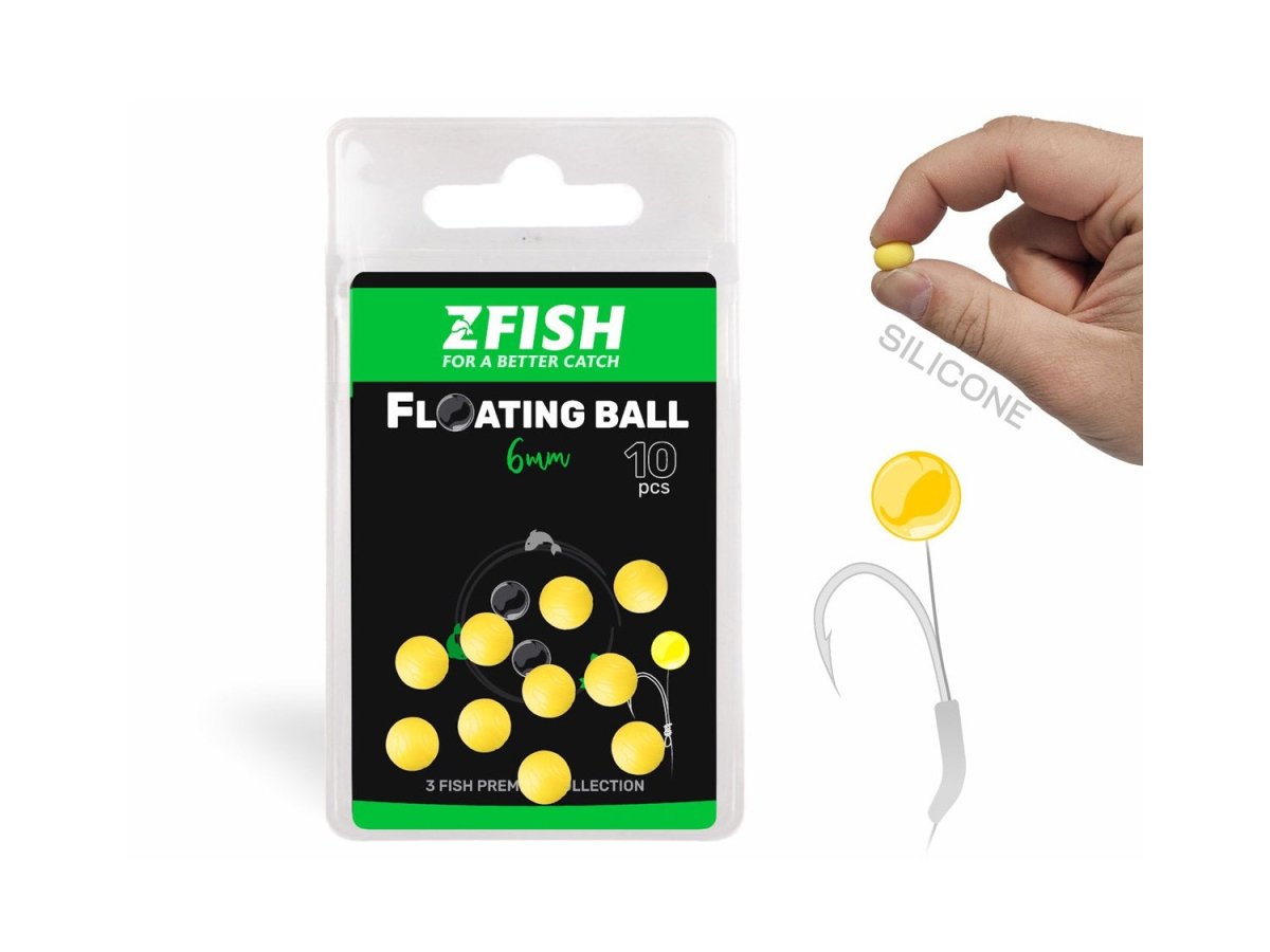 Boilies Pop Ups Zfish amarillo 10 mm - Tienda Carpfishing