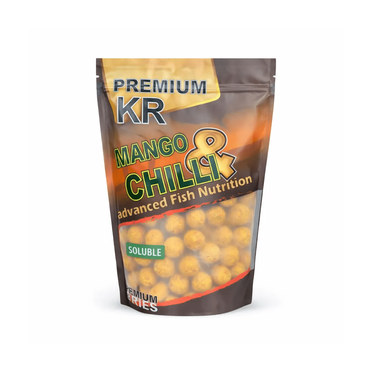 Boilies Solubles Krom Quality Mango & Chilli 16 mm 800G - Tienda Carpfishing