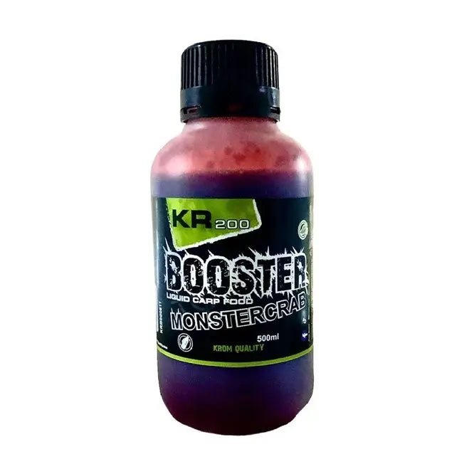 Booster Krom Quality KR600 Monster Crab 500 ml - Tienda Carpfishing