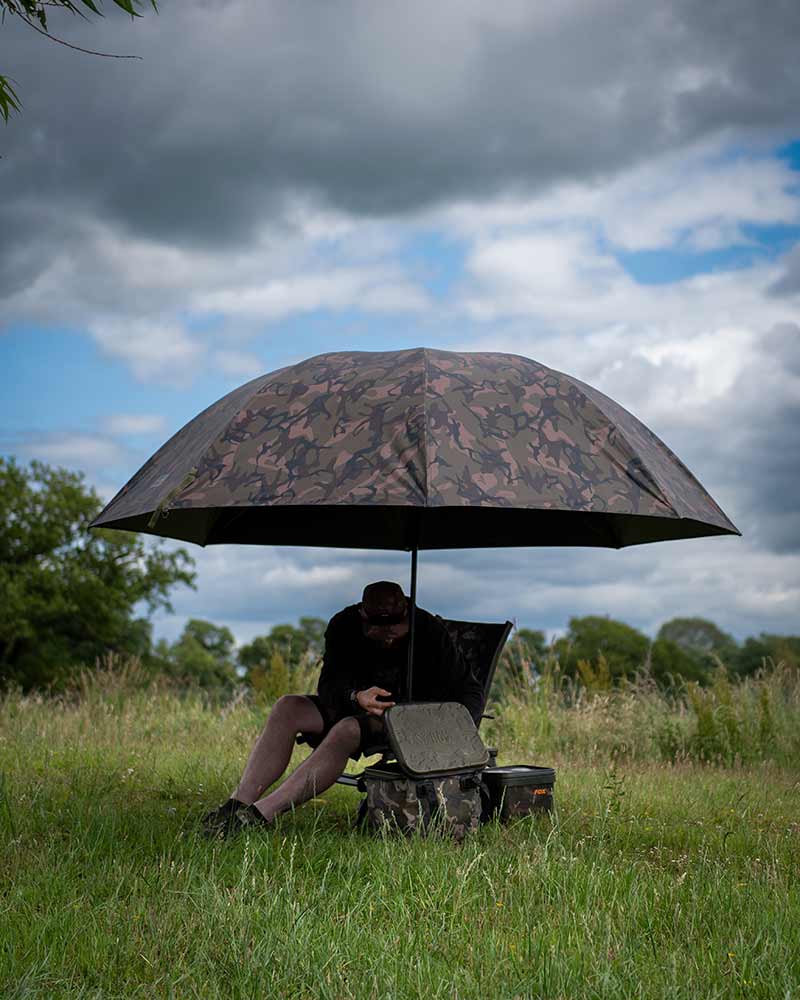 Brolly Fox Camo 60'' - Tienda Carpfishing