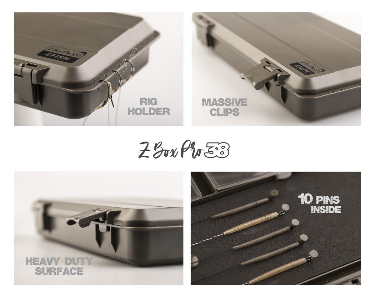 Caja Tackle Zfish Z - Box Pro 3+1 - Tienda Carpfishing