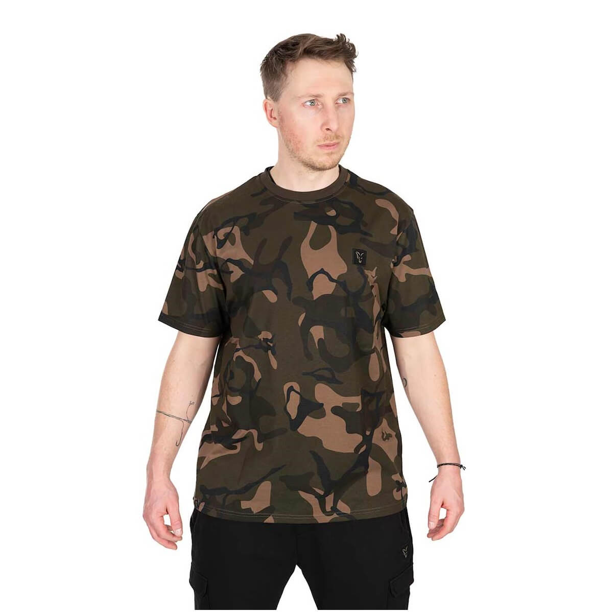Camiseta Fox Camo T - Tienda Carpfishing