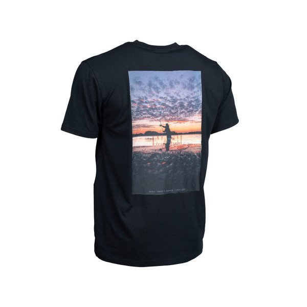 Camiseta Nash Make It Happen Cast Negra - Tienda Carpfishing