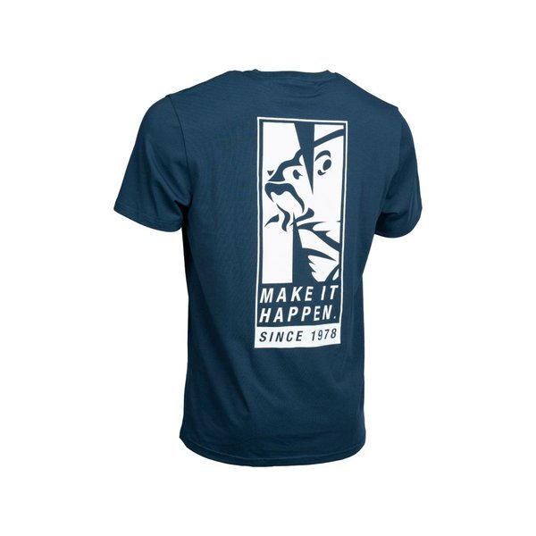 Camiseta Nash Make It Happen Since 1978 Azul - Tienda Carpfishing