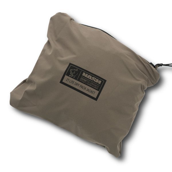 Chaqueta Impermeable Nash ZT Lite Dry Pack - Tienda Carpfishing