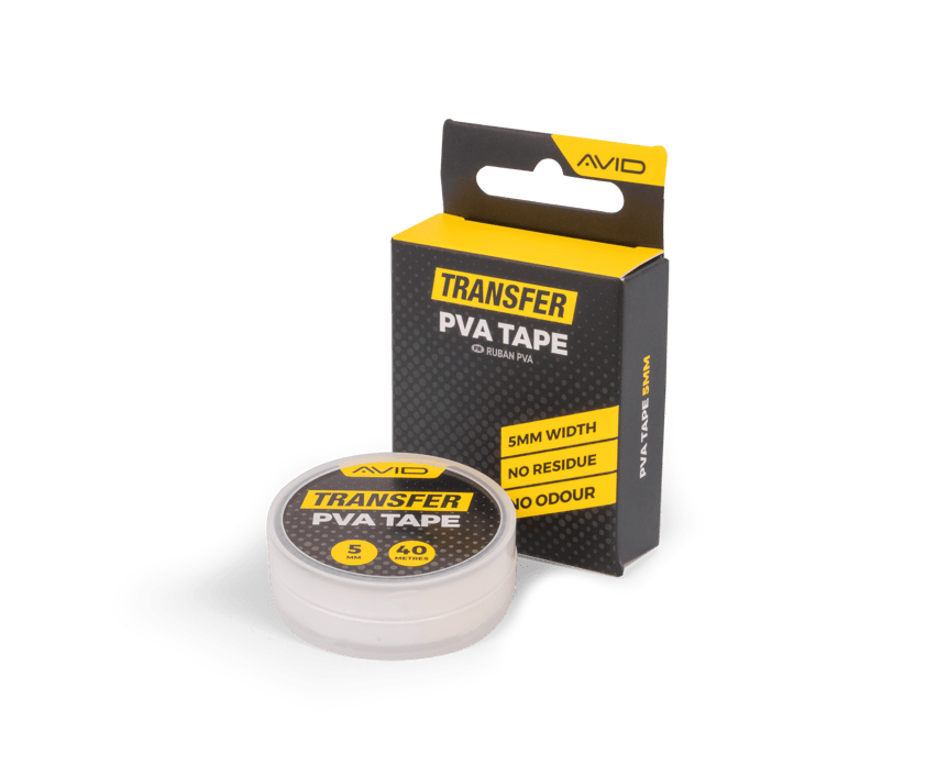 Cinta de PVA Avid Carp 5 mm / 40 m - Tienda Carpfishing