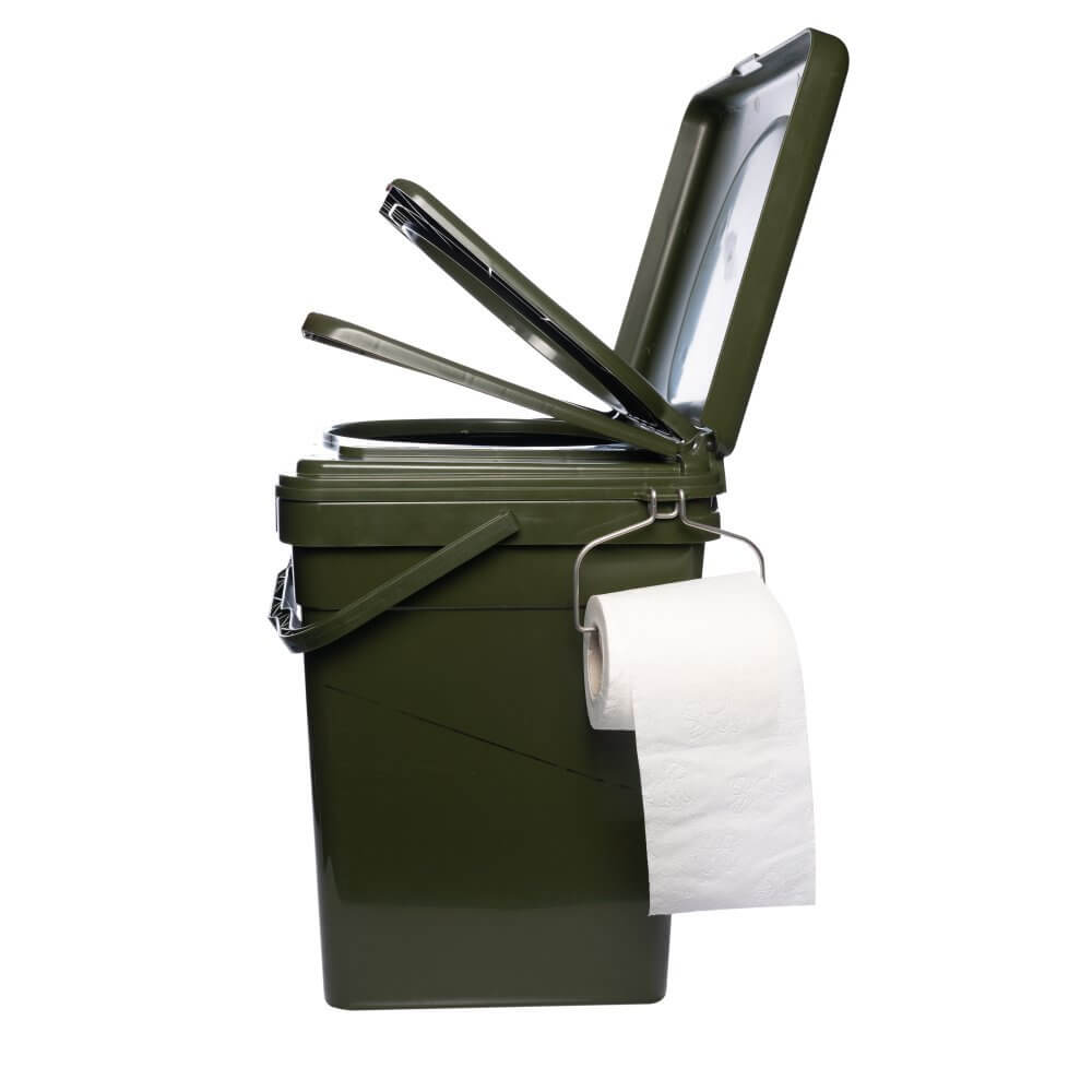 Cubo con Tapa Plegable de Inodoro Ridge Monkey Cozee - Tienda Carpfishing