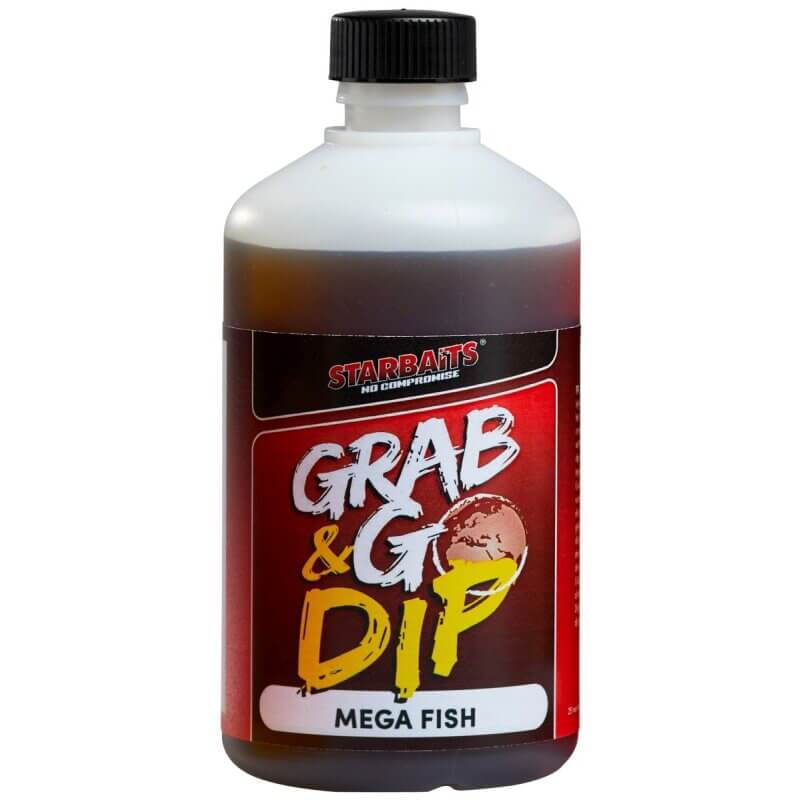 Dip Starbaits Grab Go Mega Fish 500 ml - Tienda Carpfishing