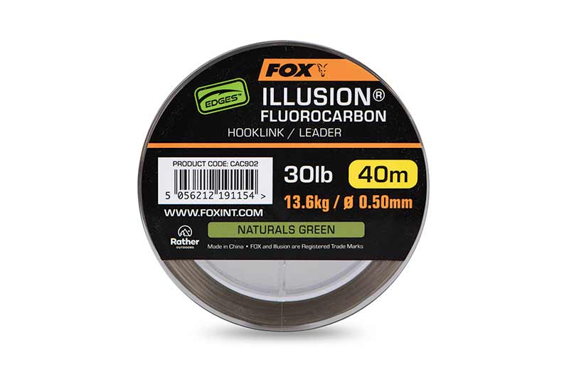 Fluorocarbono Fox Edges Illusion 40 m - Tienda Carpfishing