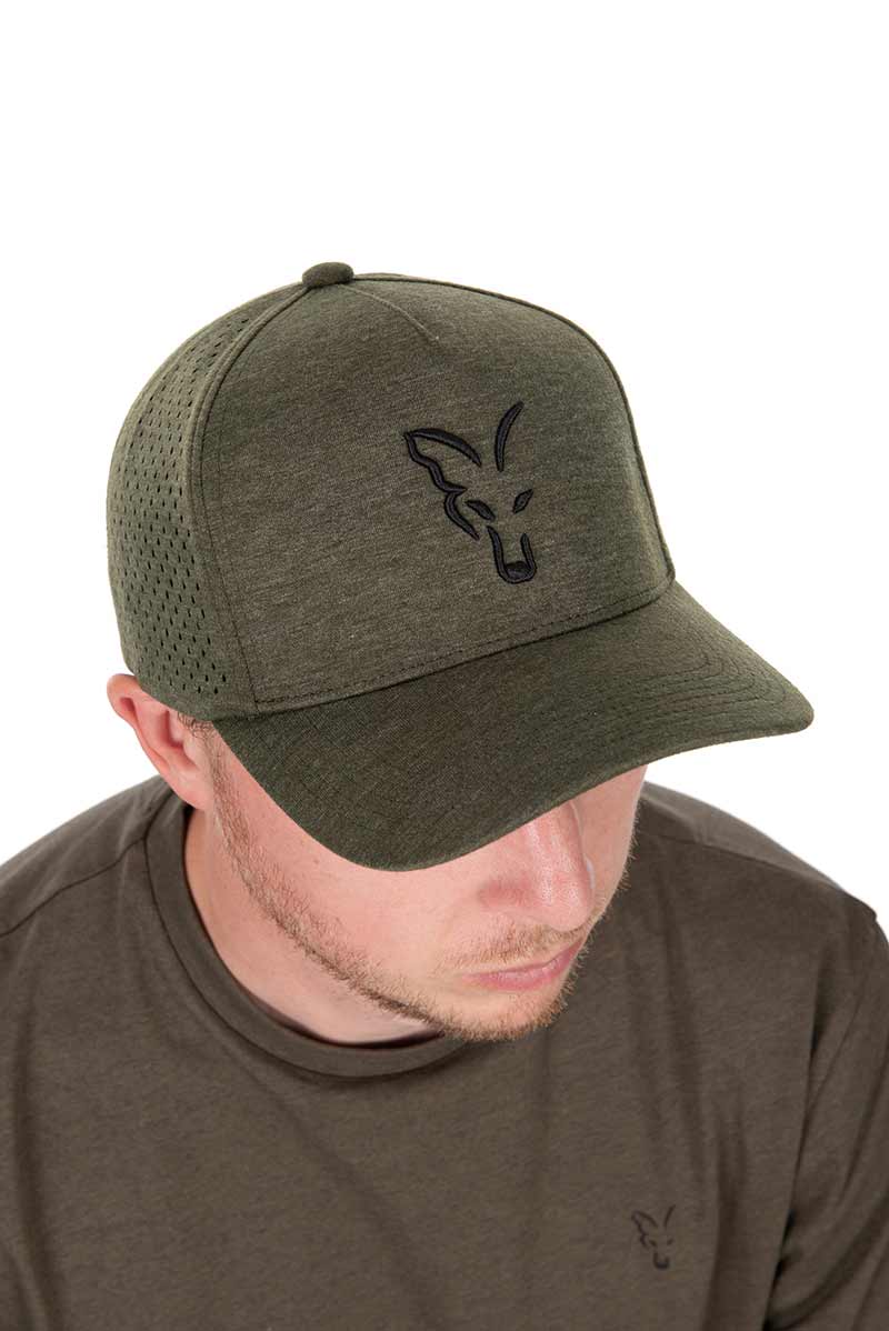Gorra Fox Baseball Verde - Negra - Tienda Carpfishing