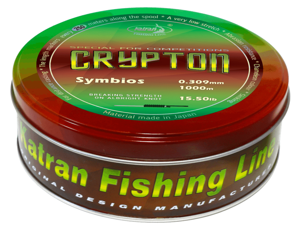 Hilo Katran Crypton Symbios 0,30 mm 1000 m - Tienda Carpfishing