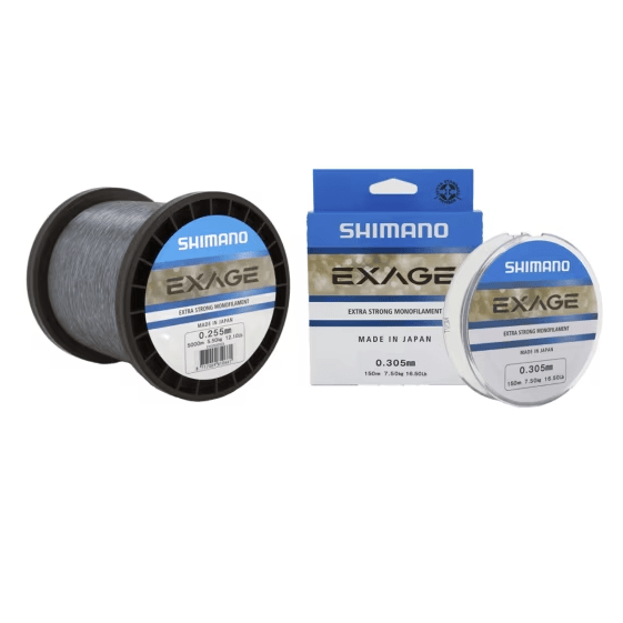 Hilo Shimano Exage Gris 1000m - Tienda Carpfishing