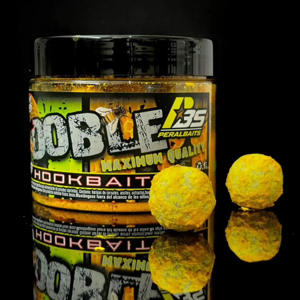 Hook Baits Peralbaits Doble M 24 mm - Tienda Carpfishing