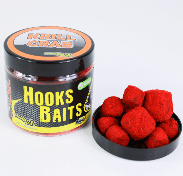 Hook Pellets en polvo Pro Elite Baits Krill Crab 14 - 20 mm - Tienda Carpfishing