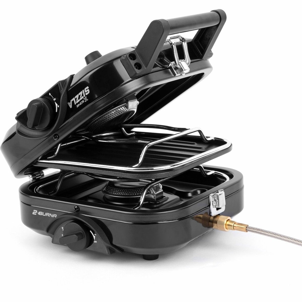 Hornillo Sonik Sizzla 2Burna - Tienda Carpfishing