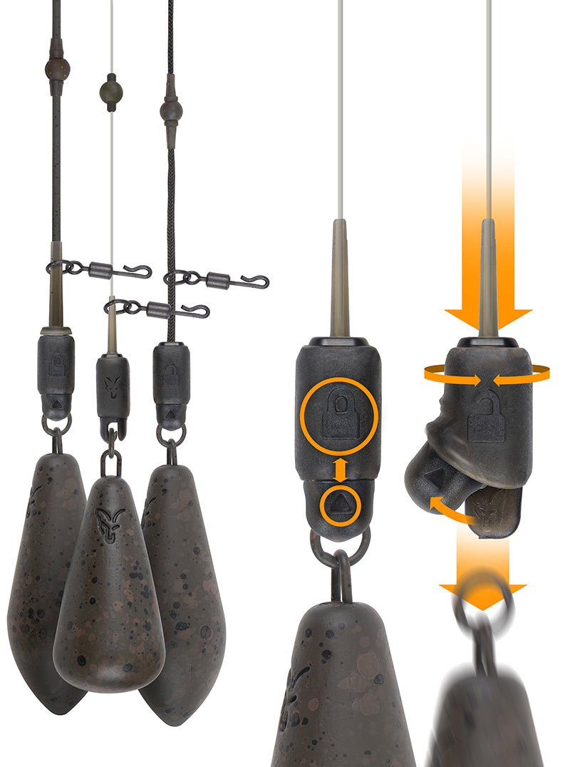 Kit Heli Clips Fox Edges Naturals - Tienda Carpfishing