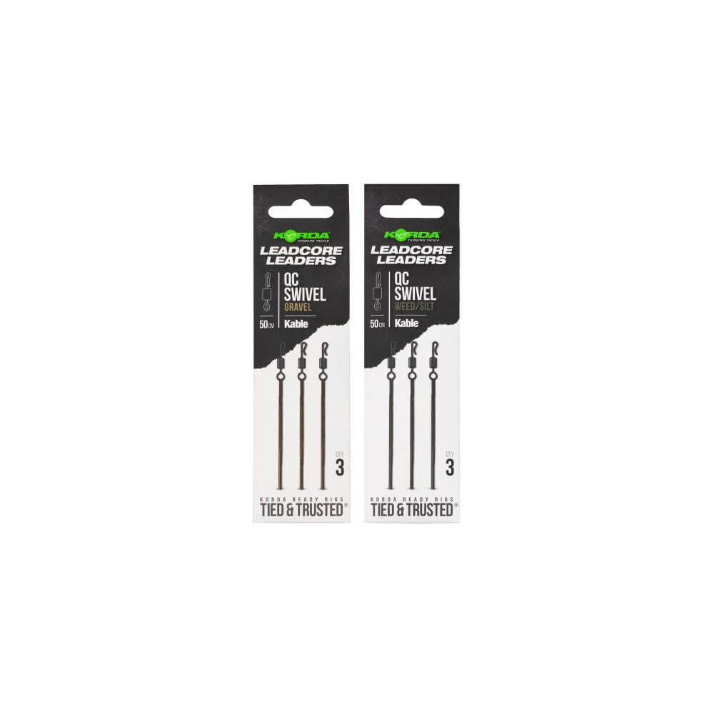 Leadcore Korda QC Kable Gravel 50 cm - Tienda Carpfishing