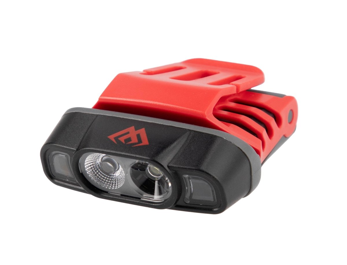 Linterna frontal Mikado con clip universal - Tienda Carpfishing