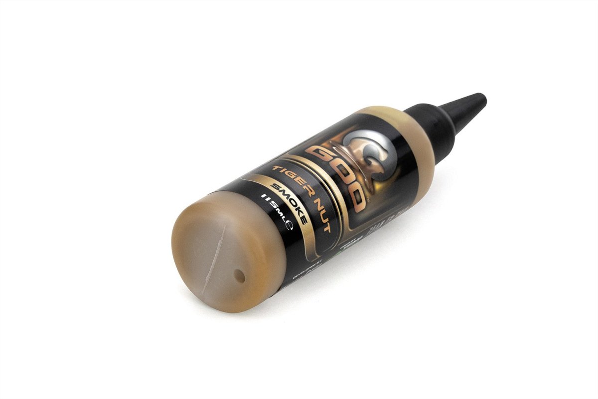 Líquido Korda Goo Tiger Nut Smoke 115 ml - Tienda Carpfishing