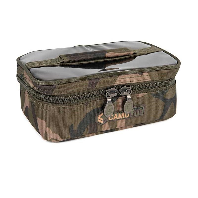 Macuto de 8 botes de cebo Fox Camolite - Tienda Carpfishing