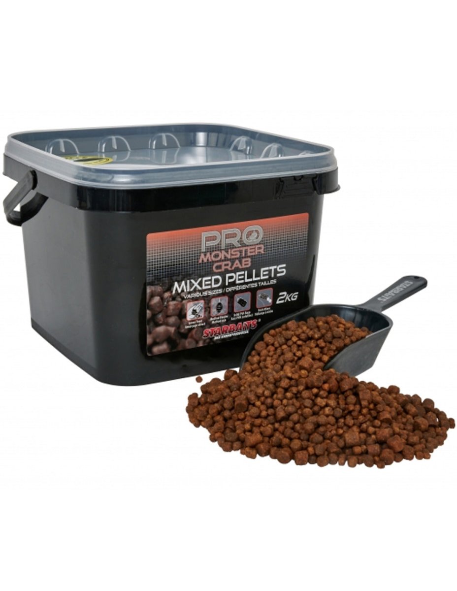 Mix Pellets Starbaits Probiotic Monster Crab 2 kg - Tienda Carpfishing