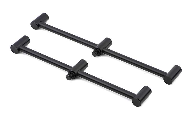 Pack 2 Buzz bars Fox Black Label 3 cañas 22 - 25 cm - Tienda Carpfishing