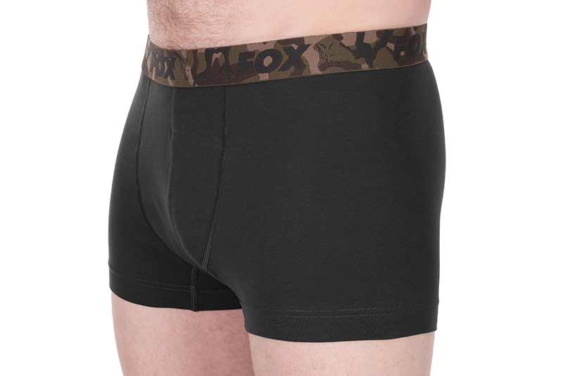 Pack calzoncillos Boxer Fox Caqui Negro - Tienda Carpfishing