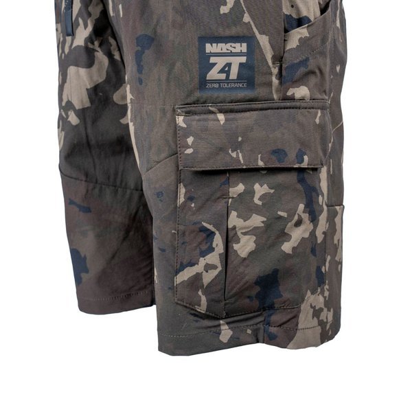Pantalón corto Nash ZT Lite Hydra Flex Camo - Tienda Carpfishing