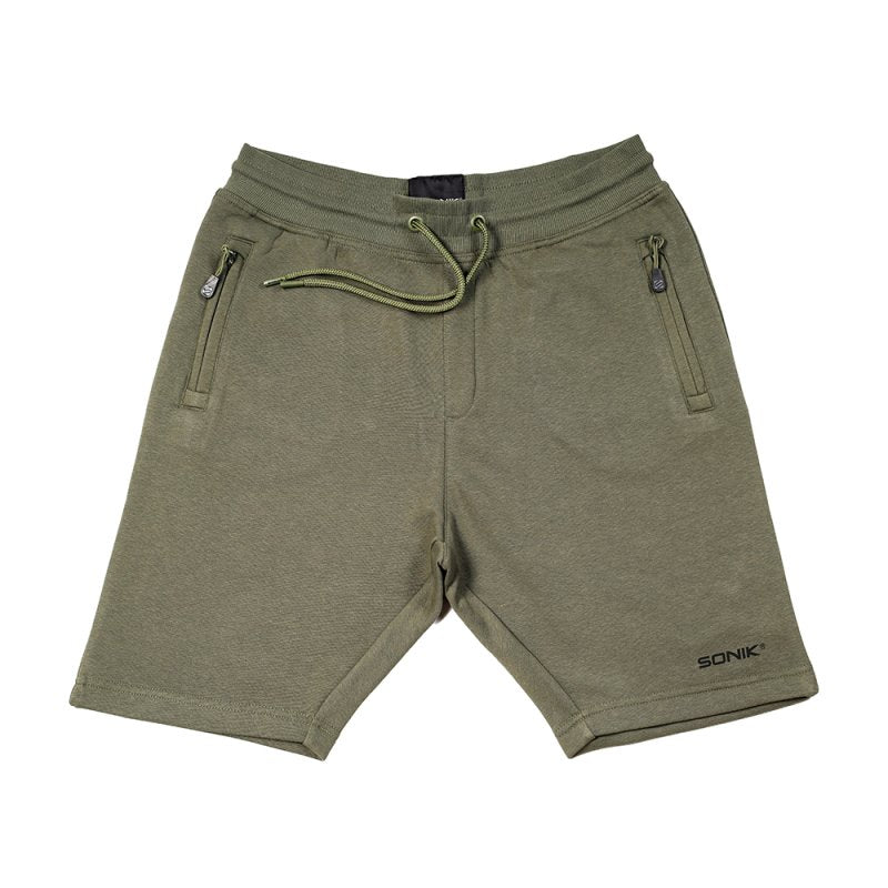 Pantalón corto Sonik Verde - Tienda Carpfishing