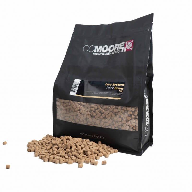 Pellets Ccmoore Live System 3 mm 5 Kg - Tienda Carpfishing