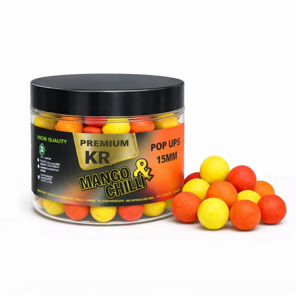 Pop Ups Krom Quality Mango & Chilli 15 mm - Tienda Carpfishing