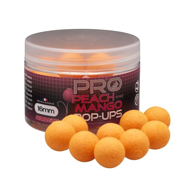Pop ups Starbaits Probiotic Peach Mango 16 mm - Tienda Carpfishing