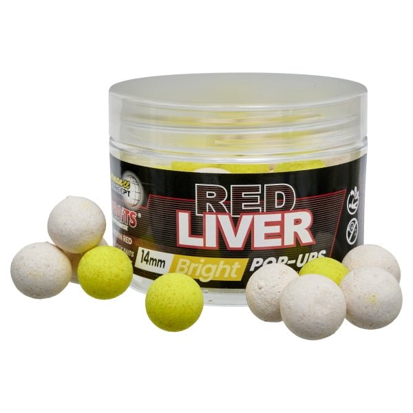 Pop ups Starbaits Red Liver Bright 14 mm - Tienda Carpfishing