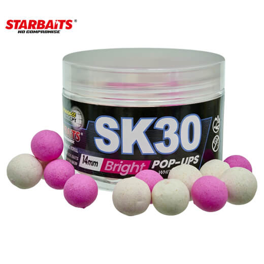Pop ups Starbaits SK 30 Bright 14 mm - Tienda Carpfishing