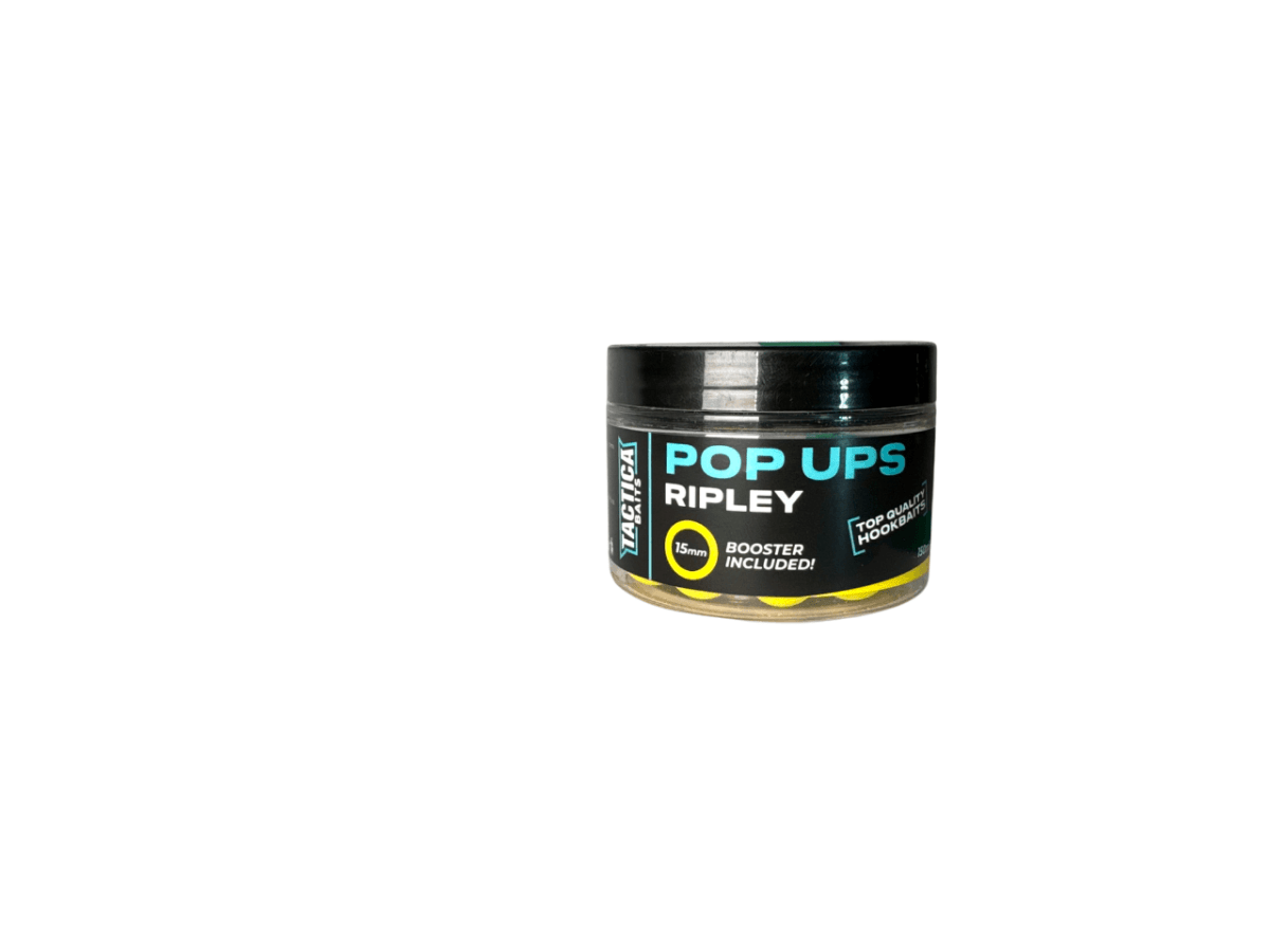 Pop ups Tactica Baits Ripley Amarillo Fluor 15 mm - Tienda Carpfishing