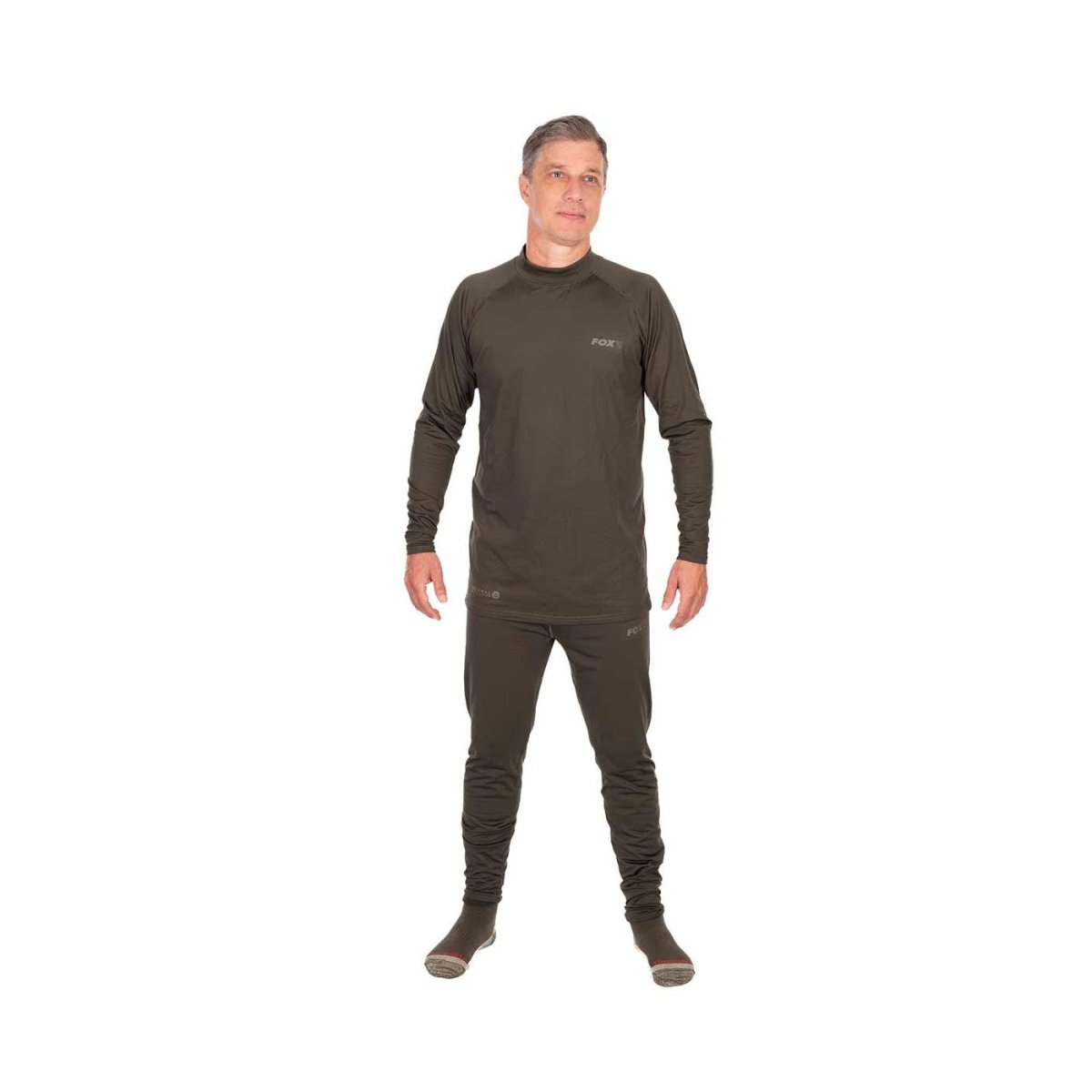 Ropa térmica Fox Caqui - Tienda Carpfishing