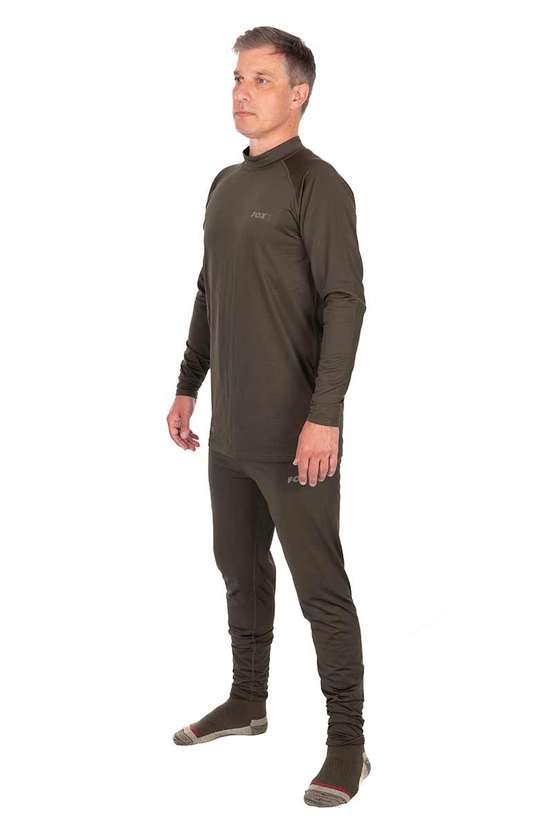 Ropa térmica Fox Caqui - Tienda Carpfishing