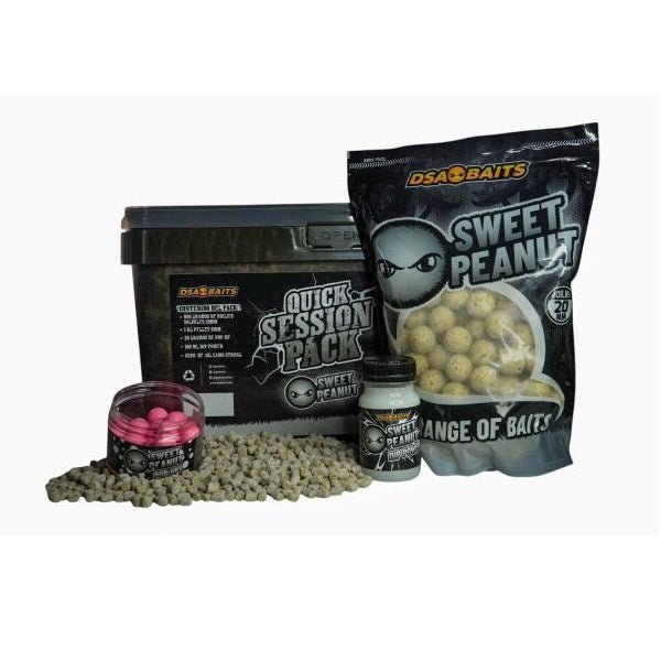 Session Pack DSA Baits Sweet Peanut - Tienda Carpfishing