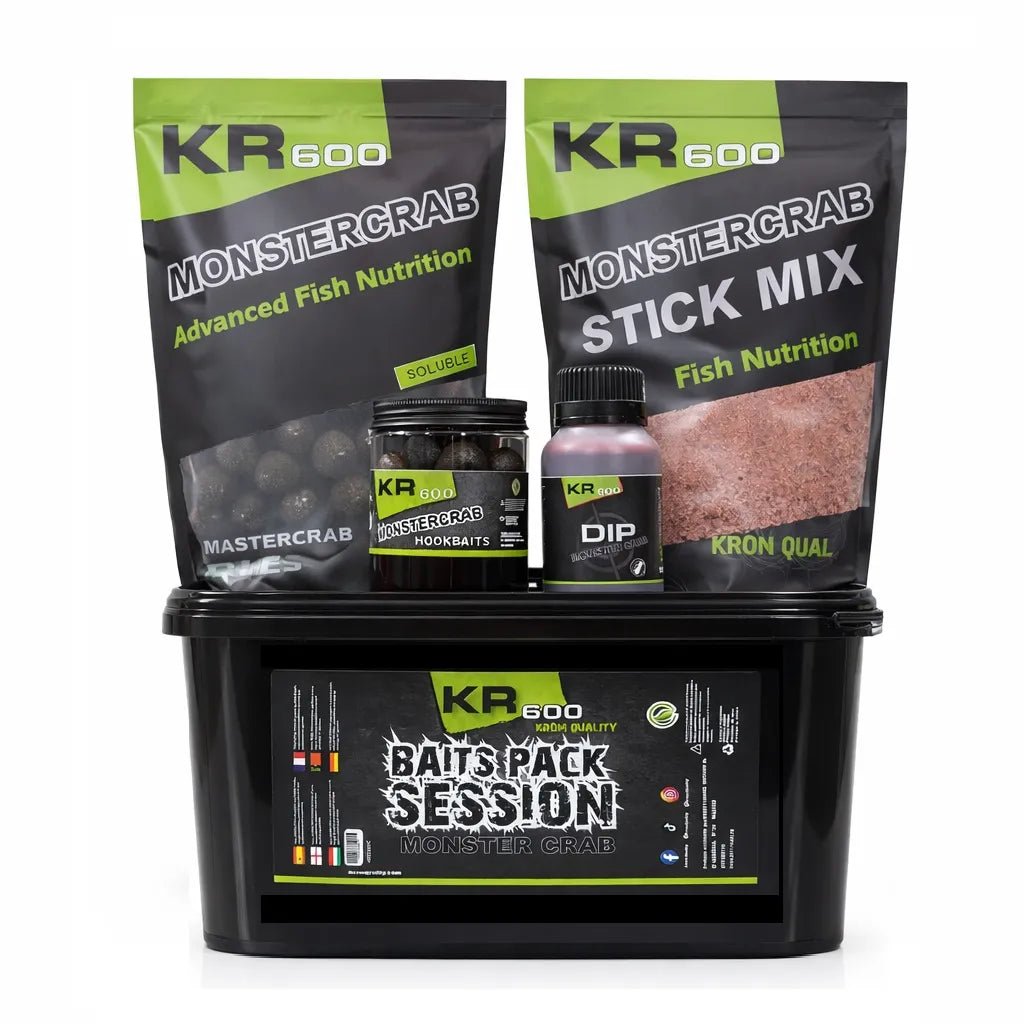 Session Pack Krom Quality KR600 Monster Crab - Tienda Carpfishing