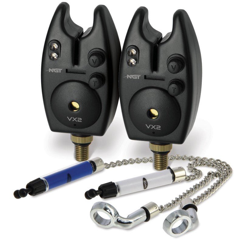 Set de 2 alarmas NGT con tensores - Tienda Carpfishing